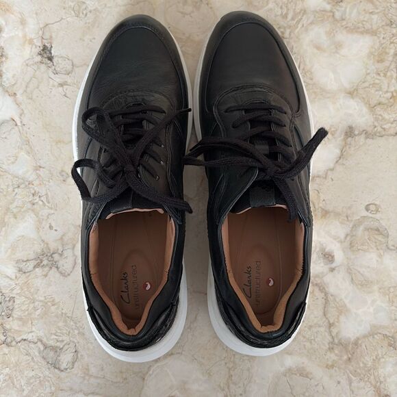 Clarks Un Rio Sprint Leather Walking Shoes - Picture 12 of 15